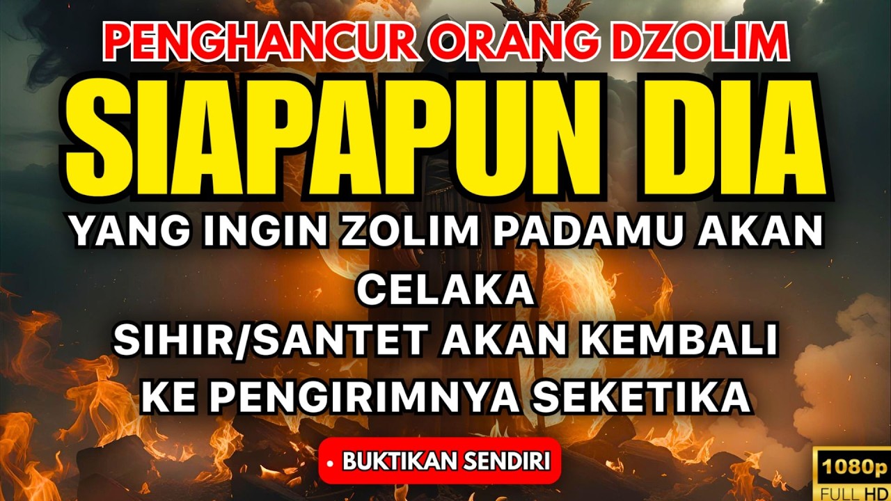 ANDA WAJIB COBA! TERBUKTI AMPUH AYAT RUQYAH PENGUSIR JIN, PENAWAR SIHIR PALING DAHSYAT