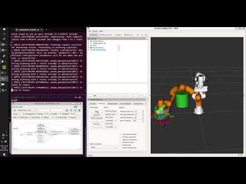 Motion planning through MoveIt and ROS in WSL-based Windows 10