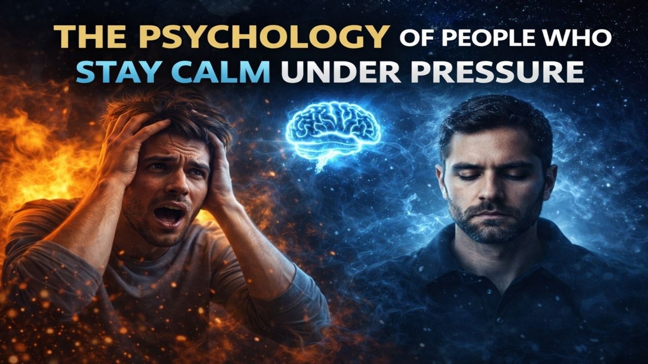 Why Some People Stay Calm Under Pressure (Psychology Explained)Altènatif: