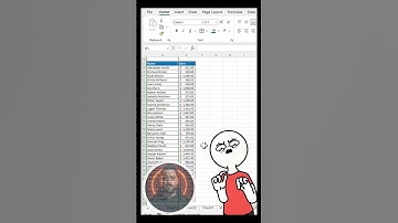 HOW TO HIDE DATA IN EXCEL #excel #asmr #computer #ai #shorts #developer #corporate ترفند#