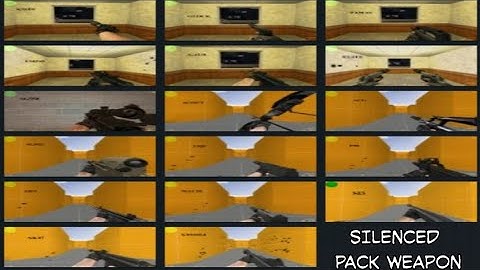Silenced Pack Weapon for CS 1.6 and CS:CZ [Android/PC]