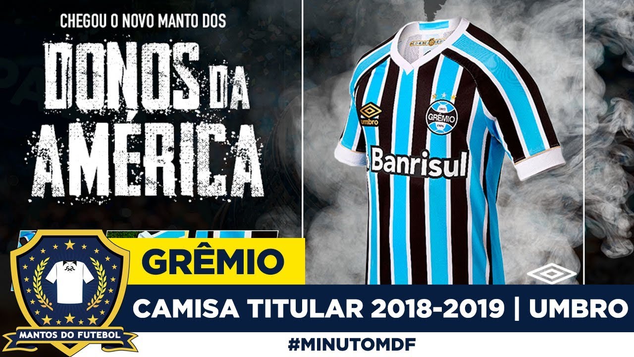 camisa 2018 gremio