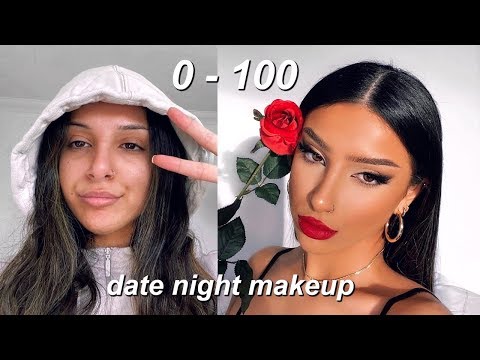 0-100 DATE NIGHT MAKEUP TUTORIAL 2020