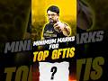 Top GFTI Minimum Marks 🔥 JEE 2026 Guide #jeemains #jee #gfti #shorts