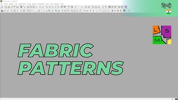 हिन्दी - Fabric Patterns | TUKAmark Video Help | CAD Marker Making Software | Hindi