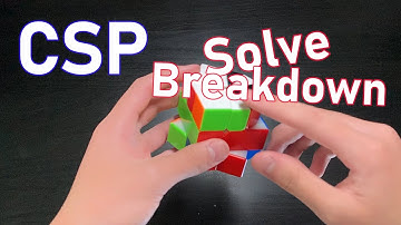 8.65 Square-1 Single With CSP! | Solve BREAKDOWN