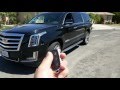 2016 Cadillac Escalade ESV luxury review/walkaround