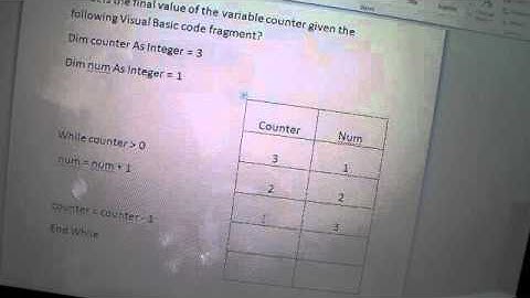how to solve a vb question