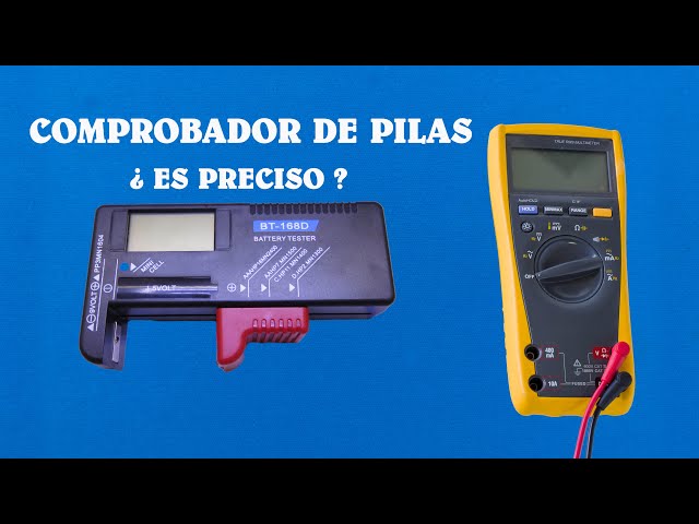 REVIEW COMPROBADOR DE PILAS BT-168D TEST 