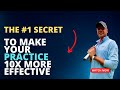 The 1 secret to make your golf practice 10x more effective