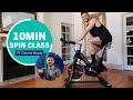 10 MINUTE SPIN BIKE WORKOUT | ft. PT Gerard Majda