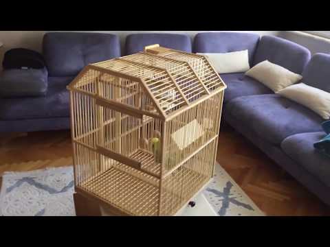 AHŞAP KAFES-9 (HOME MADE BIRDCAGE)