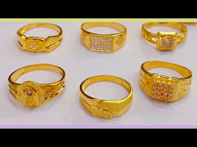 Diya Chain Regular Micro gold plated Mens Ring, Weight: 0.30 at Rs  100/piece in Rajkot