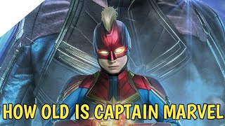 How Old Is Captain Marvel Explained In Hindi