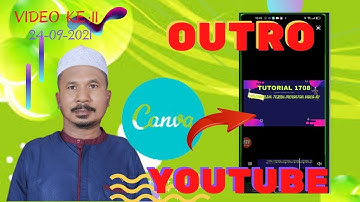 Cara membuat Outro YouTube di Canva dengan Hp