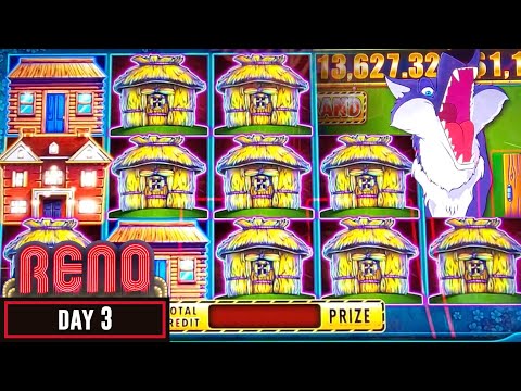 Reno Trip Day 3: Exciting Bonuses!! Collecting My Coins!!