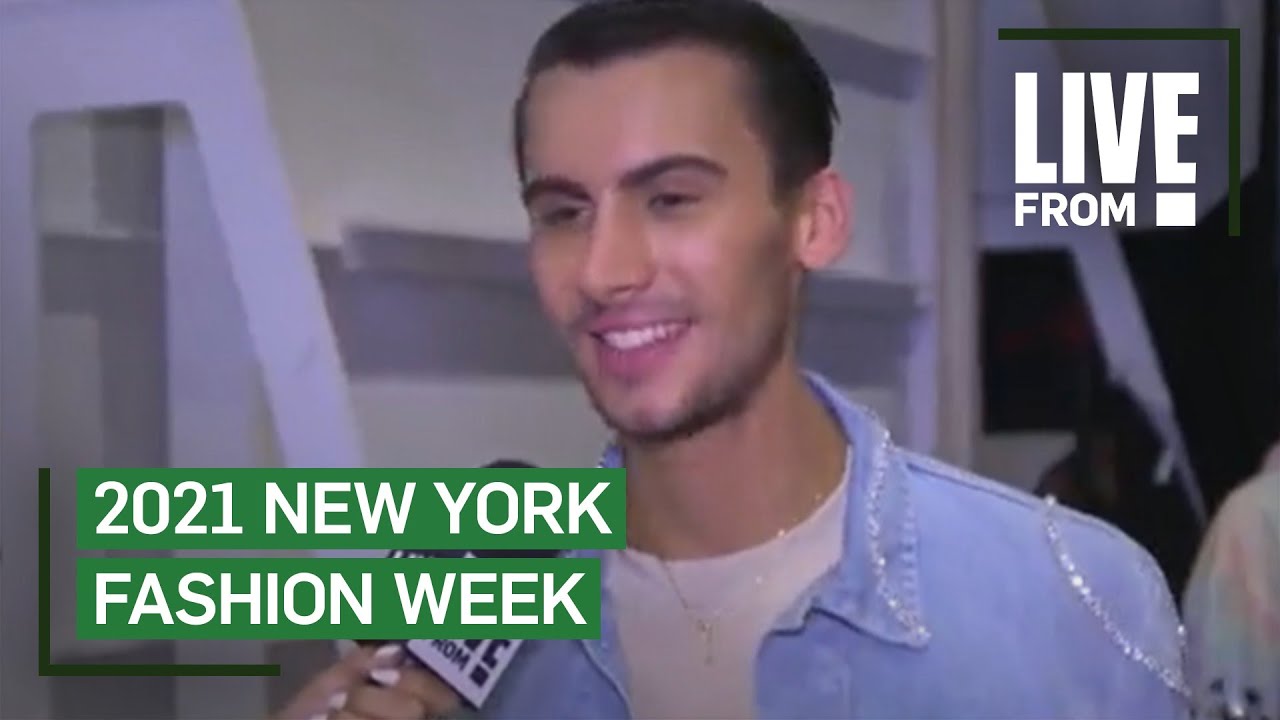 Christian Cowan Talks Winnie Harlow's White Hot Look at NYFW