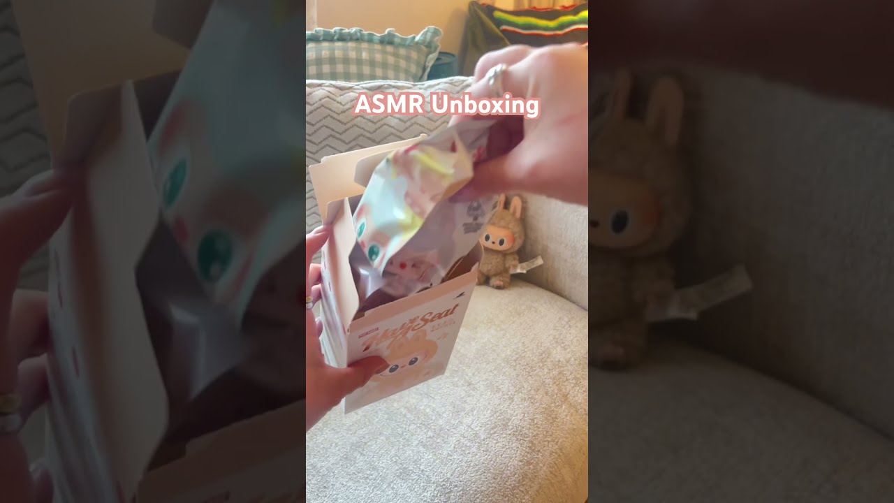 ASMR Popmart Labubu Unboxing 