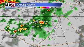 Hot and humid today, with increasing rain and storm chances tomorrow