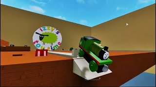 train crash on fire roblox