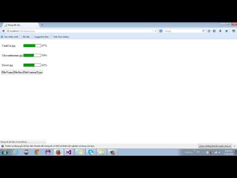 Multiple file upload with progress bar part4 -End