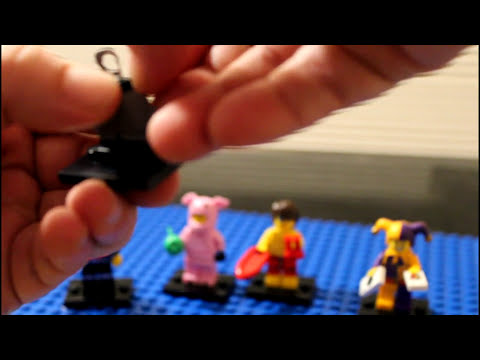 Series 12 LEGO Collectible minifigures Opening 5 packs