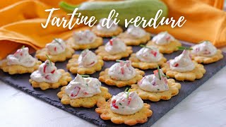 CANAPES MADE WITH VEGETABLES | FOR A SUPER LIGHT APERITIF | QUICK AND EASY RECIPE screenshot 1