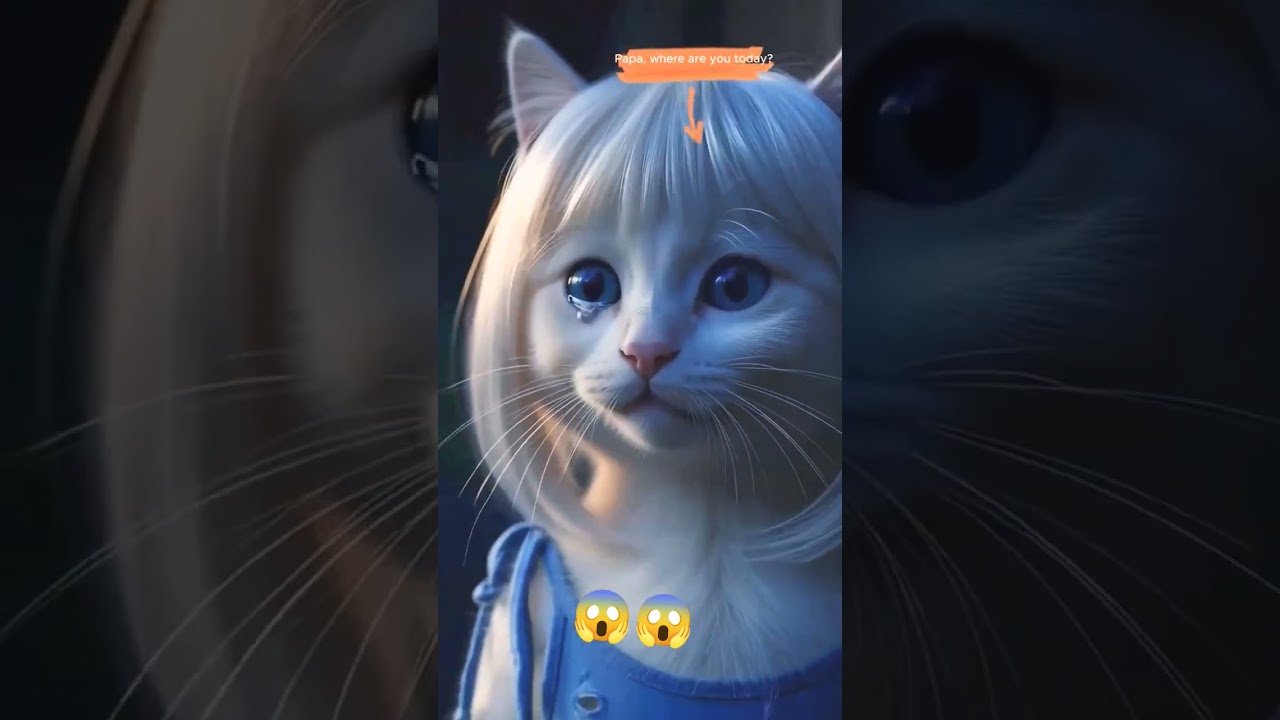 #aicat #cat #catlovers #funny #kitty #catvideos #poorcat #shortstory #catshorts #cats