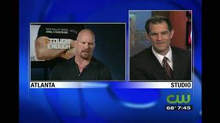 Stone Cold Steve Austin gets Tough Enough on 13WHAM News This Morning