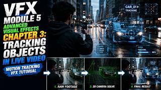 VFX Module 5 Advanced Visual Effects Chapter 3: Tracking Objects in Live Video | Motion Tracking VFX