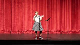Maggie singing Rock 'n' Roll is King