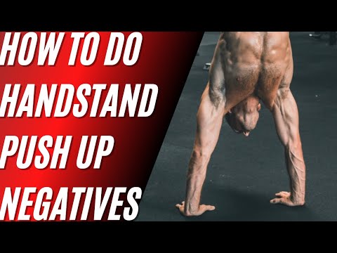 Build Strong Handstand Push Ups Using This Exercise (HSPU) - Video Tutorial