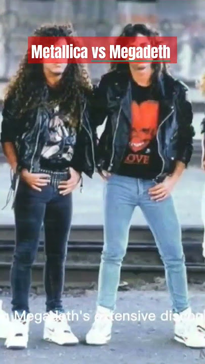 Metallica vs. Megadeth, full video, tap related video now! #thrashmetal #megadeth #metallica