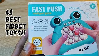 Pop It Electronic Unboxing ASMR!! Best Fidget Toys Game screenshot 3
