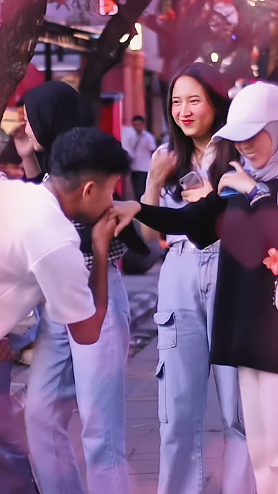 Romantic hand kiss