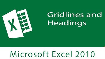 Excel : Gridlines and Headings | Printing Preparations