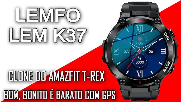 Smartwatch Reloj Inteligente K37 Deportivo gps tracker + film