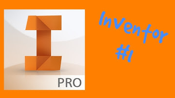 Inventor tutorial  #1 - Extrude - Filet - Chamfer