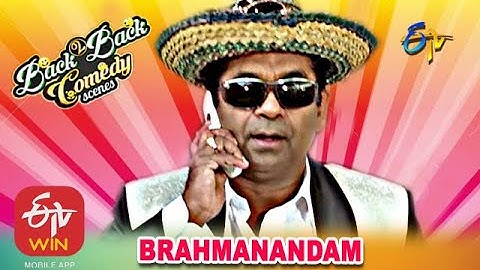 Brahmanandam | Back to Back | Comedy Scenes - 10 | ETV Cinema