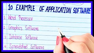 10 Example of application software/application software example/what is application software screenshot 5