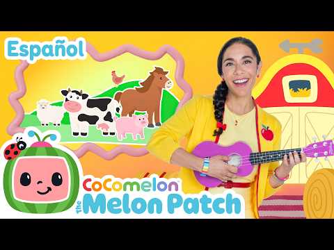 Meet the Farm Animals! 🐔🐷🐮🐴 Kids Cartoons | CoComelon Melon Patch