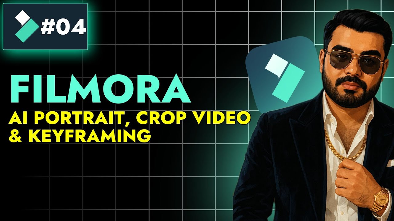 FILMORA 14 | AI PORTRAIT, CROP VIDEO, KEYFRAME ANIMATION & MORE | FILMORA EDITING SERIES EP 04