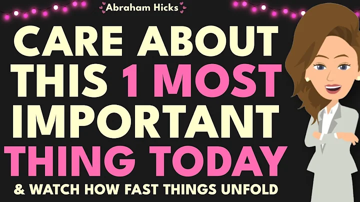 Focus On This 1 Powerful Step Today & Watch! 🚀 Abraham Hicks 2025