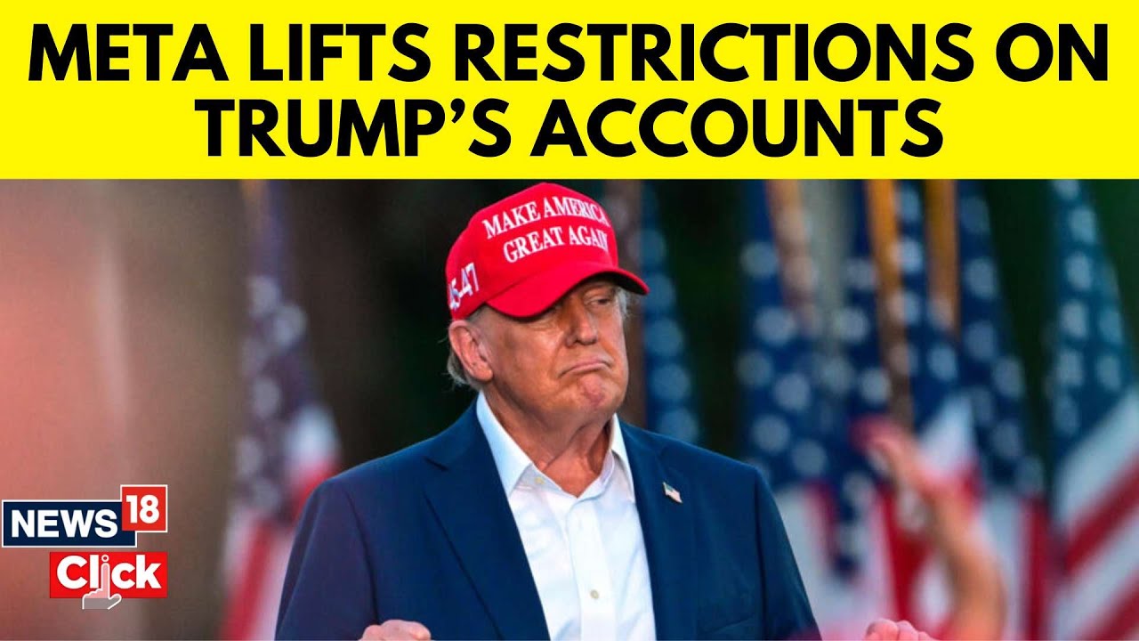 Donald Trump News | Meta Lifts Restrictions On Trump’s Facebook ...