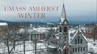 UMass Amherst | Serene Winter Wonderland [4K]