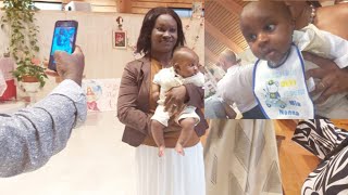 Michael My GodSon Received His Holy Baptism In The Church, Watch How Adorable He Is And Be Blessed