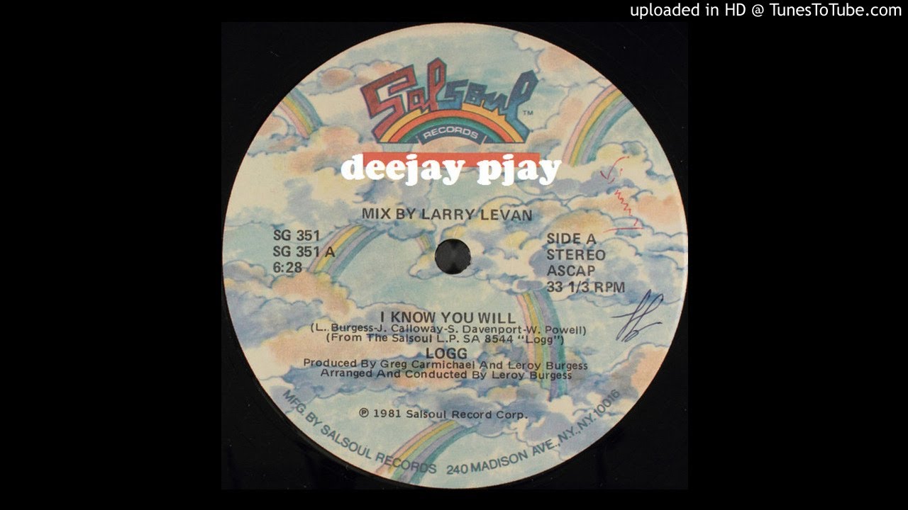 Logg / I Know You Will – RECORD SHOP rare groove