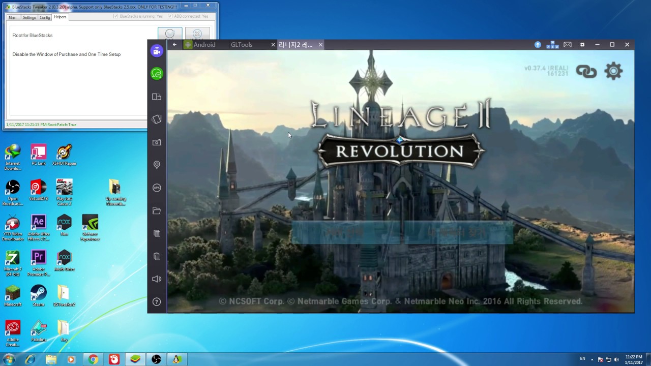 lineage 2 revolution เล่นในคอม  Update 2022  How To play Lineage 2 Revolution  on PC - Bluestacks ( High Graphic Mode )