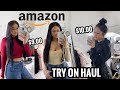 HUGE AMAZON FASHION TRY ON HAUL (OUTFITS UNDER $20) AFFORDABLE WINTER CLOTHES !|Taisha