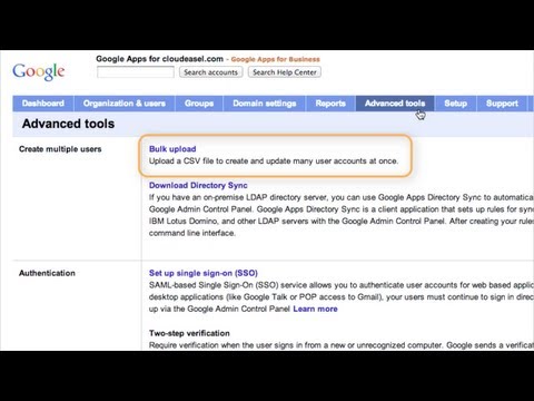 Upload many users at once - Upload many users at once